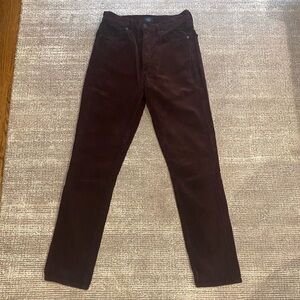 Citizens of Humanity High Rise Corduroy Pants Size 26